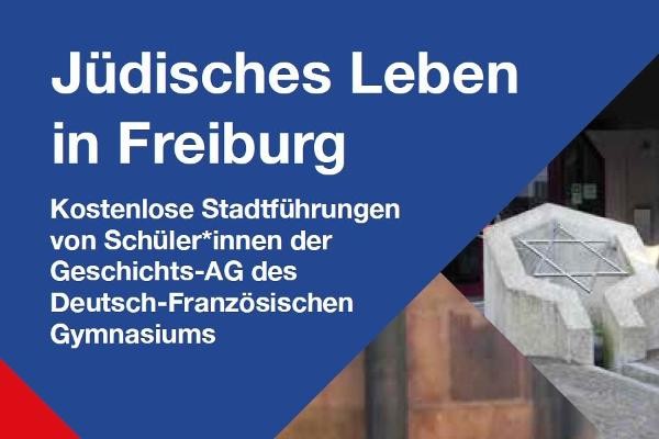 Flyer Jüdisches Leben in Freiburg